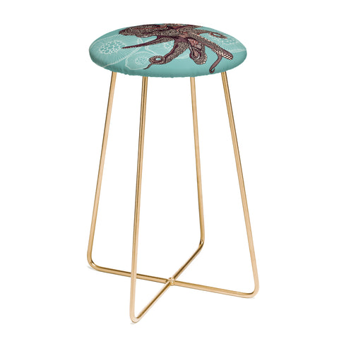 Valentina Ramos Octopus Bloom Counter Stool