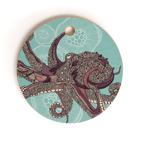 Valentina Ramos Octopus Bloom Cutting Board Round