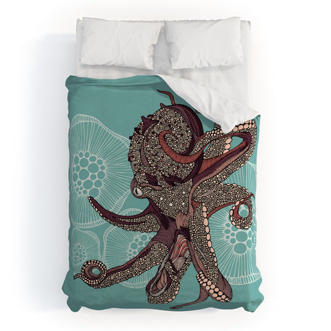 Valentina Ramos Octopus Bloom Duvet Cover