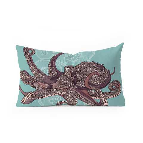 Valentina Ramos Octopus Bloom Oblong Throw Pillow