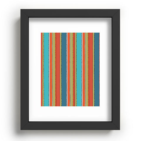 Valentina Ramos Octopus Stripes Recessed Framing Rectangle