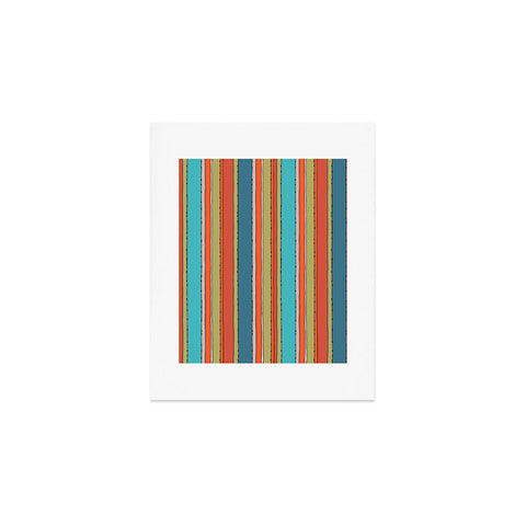 Valentina Ramos Octopus Stripes Art Print