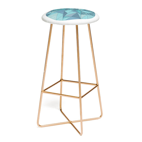 Valentina Ramos Omega Blue Bar Stool