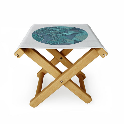 Valentina Ramos Omega Blue Folding Stool