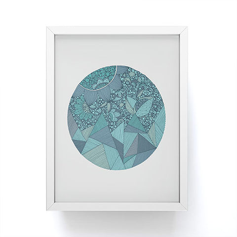Valentina Ramos Omega Blue Framed Mini Art Print