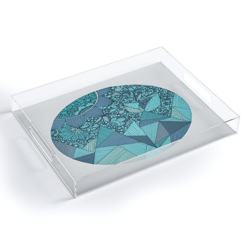Valentina Ramos Omega Blue Acrylic Tray