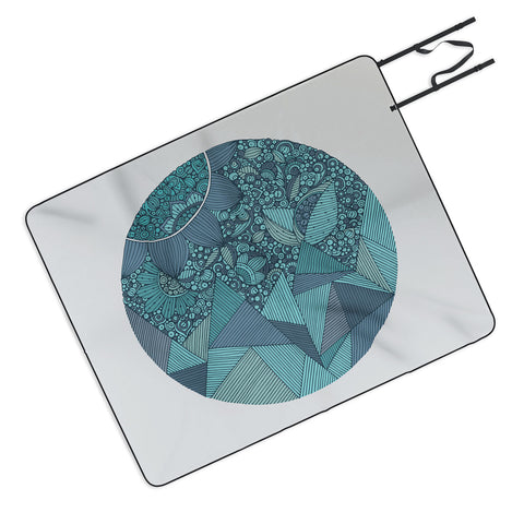 Valentina Ramos Omega Blue Picnic Blanket