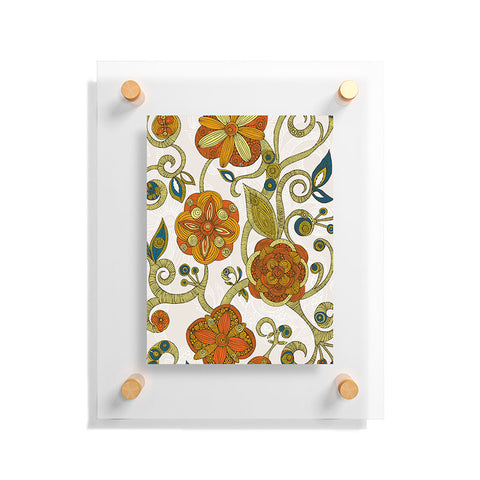 Valentina Ramos Orange Flowers Floating Acrylic Print