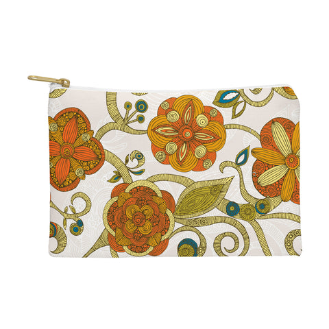 Valentina Ramos Orange Flowers Pouch