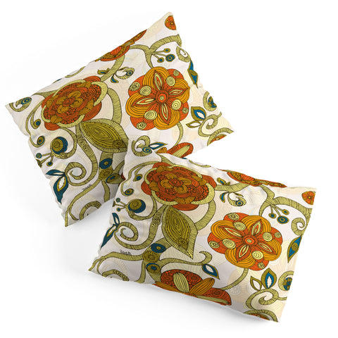 Valentina Ramos Orange Flowers Pillow Shams