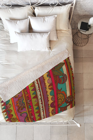 Valentina Ramos Oxacas Fleece Throw Blanket