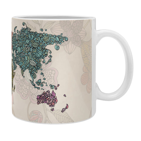 Valentina Ramos Paisley World Coffee Mug