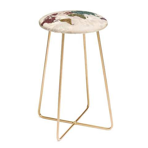 Valentina Ramos Paisley World Counter Stool