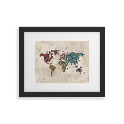 Valentina Ramos Paisley World Framed Art Print