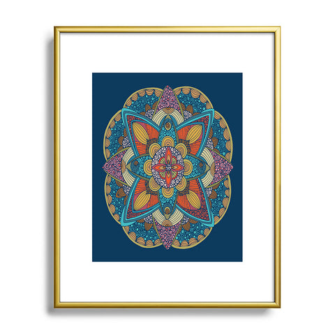 Valentina Ramos Peony Metal Framed Art Print