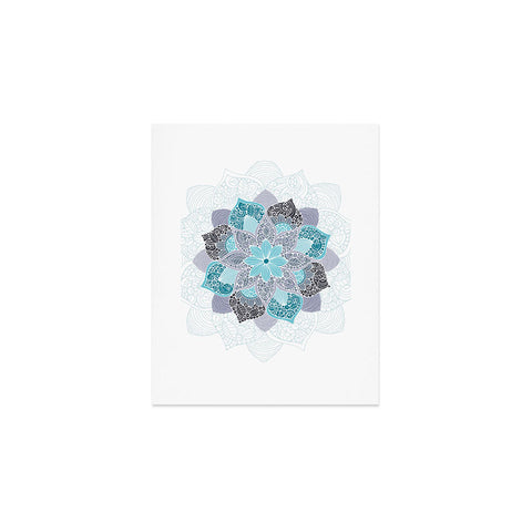 Valentina Ramos Petunia Mandala Art Print