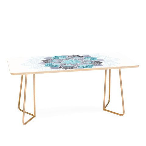 Valentina Ramos Petunia Mandala Coffee Table