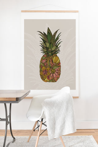 Valentina Ramos Pineapple Flower Art Print And Hanger