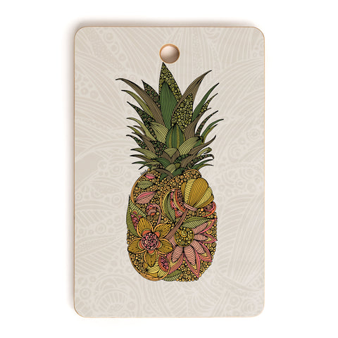 Valentina Ramos Pineapple Flower Cutting Board Rectangle
