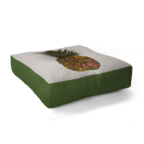 Valentina Ramos Pineapple Flower Floor Pillow Square