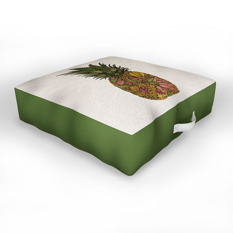 Valentina Ramos Pineapple Flower Outdoor Floor Cushion