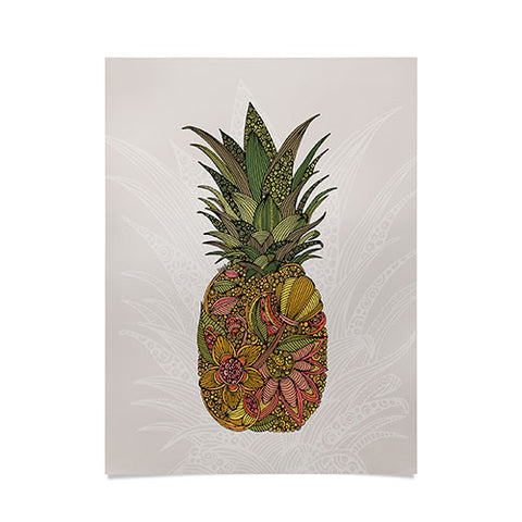 Valentina Ramos Pineapple Flower Poster