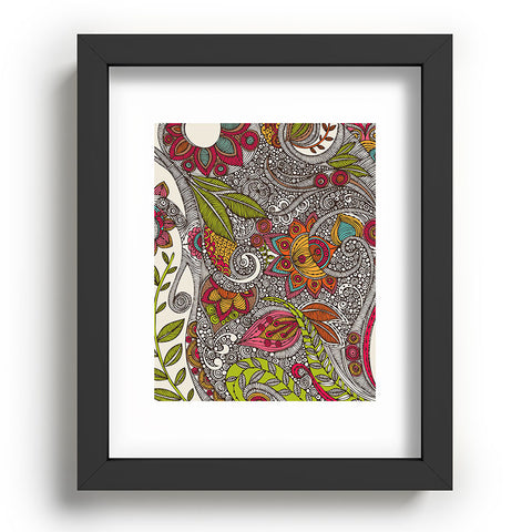 Valentina Ramos Random Flowers Recessed Framing Rectangle