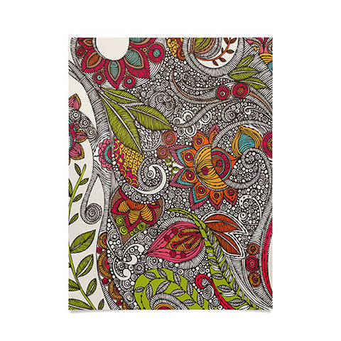 Valentina Ramos Random Flowers Poster