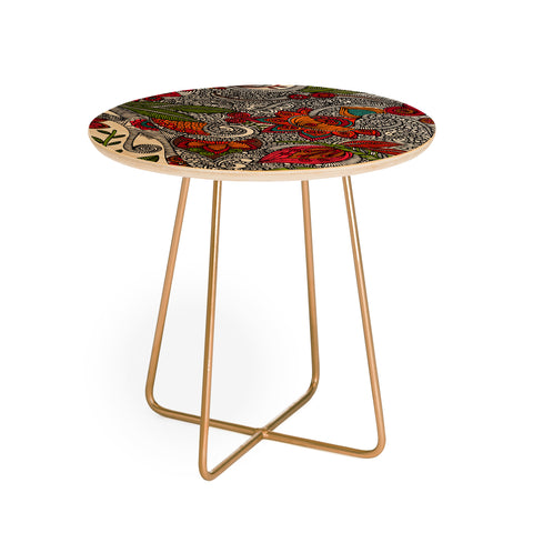 Valentina Ramos Random Flowers Round Side Table