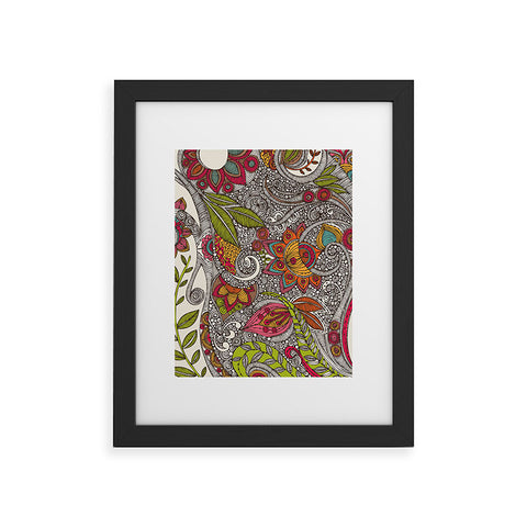Valentina Ramos Random Flowers Framed Art Print