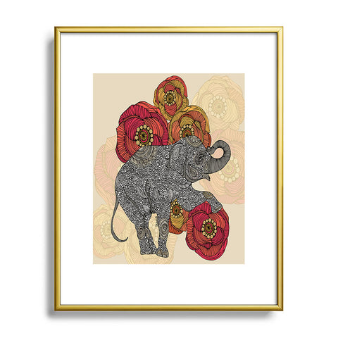 Valentina Ramos Rosebud Metal Framed Art Print