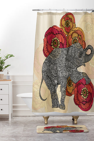 Valentina Ramos Rosebud Shower Curtain And Mat