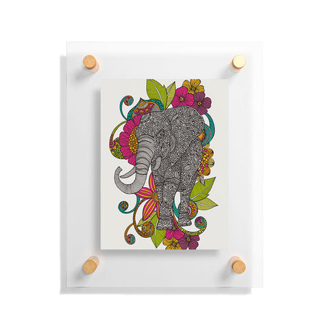 Valentina Ramos Ruby The Elephant Floating Acrylic Print