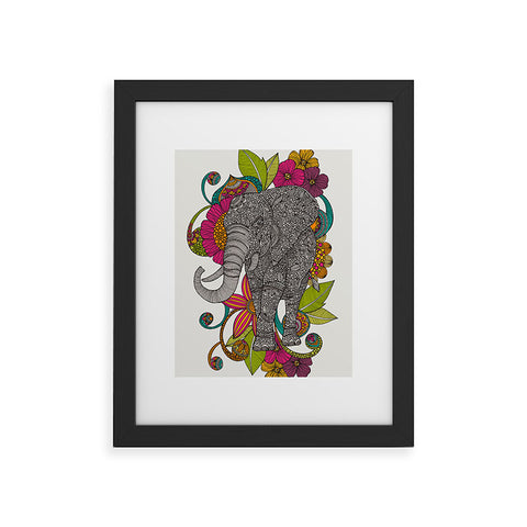 Valentina Ramos Ruby The Elephant Framed Art Print