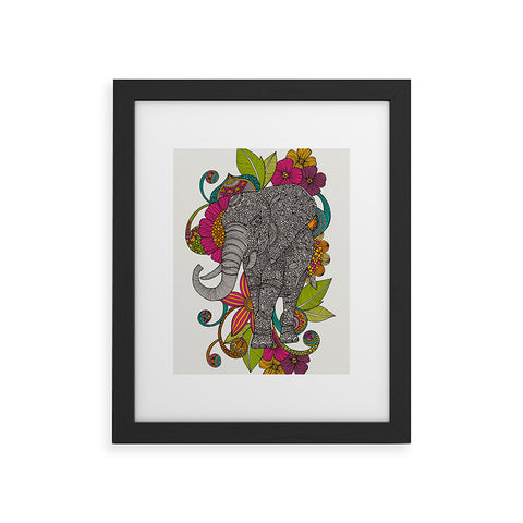 Valentina Ramos Ruby The Elephant Framed Art Print