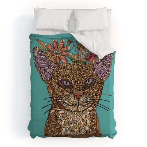 Valentina Ramos Sammy the cat Duvet Cover