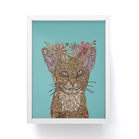 Valentina Ramos Sammy the cat Framed Mini Art Print