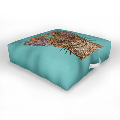 Valentina Ramos Sammy the cat Outdoor Floor Cushion