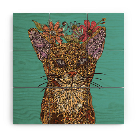 Valentina Ramos Sammy the cat Wood Wall Mural