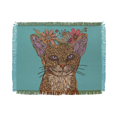 Valentina Ramos Sammy the cat Throw Blanket