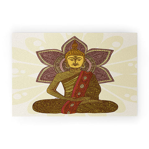 Valentina Ramos Sitting Buddha Welcome Mat