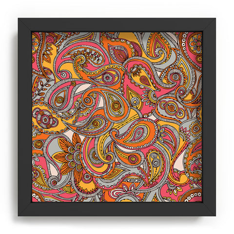 Valentina Ramos Spring Paisley Recessed Framing Square