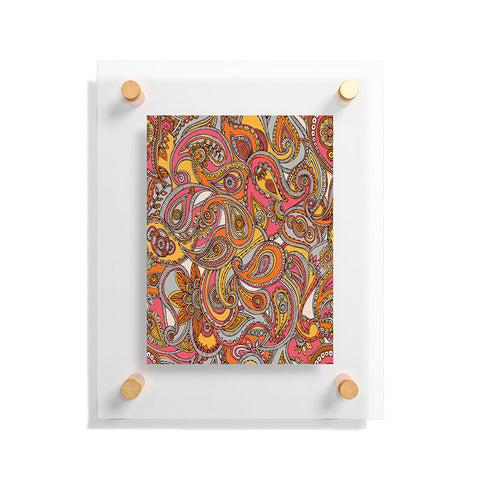 Valentina Ramos Spring Paisley Floating Acrylic Print