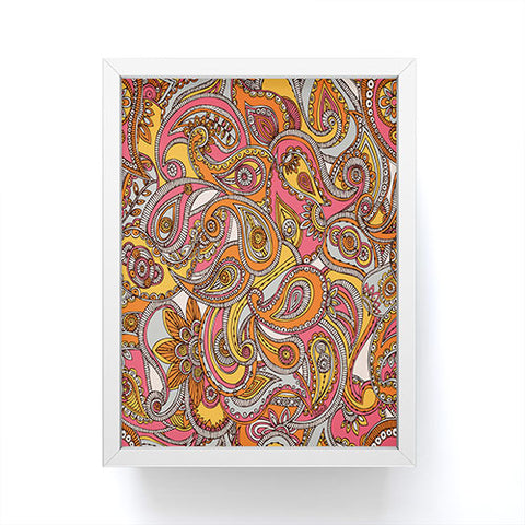 Valentina Ramos Spring Paisley Framed Mini Art Print