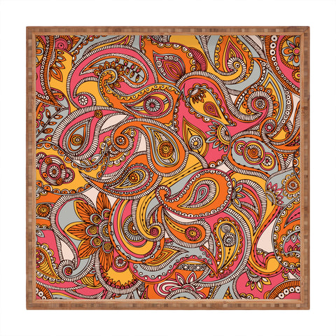 Valentina Ramos Spring Paisley Square Tray