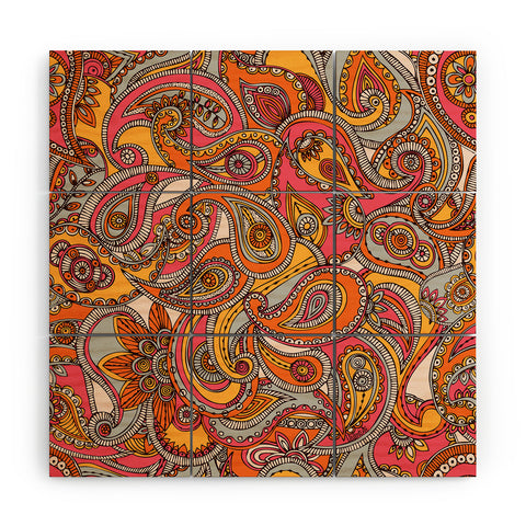Valentina Ramos Spring Paisley Wood Wall Mural