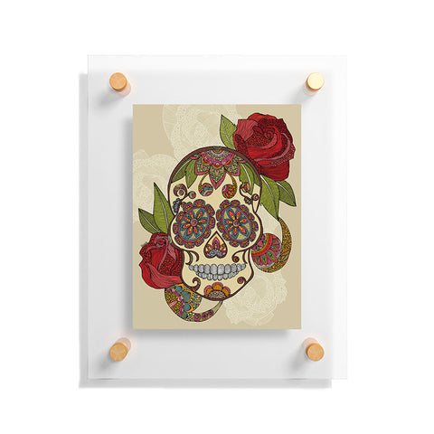 Valentina Ramos Sugar Skull Floating Acrylic Print