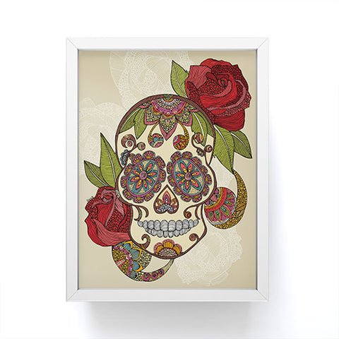 Valentina Ramos Sugar Skull Framed Mini Art Print