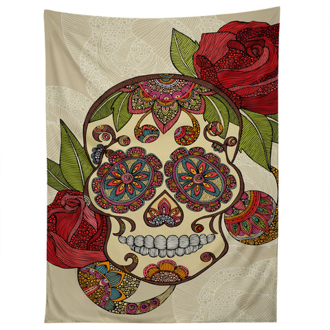 Valentina Ramos Sugar Skull Tapestry