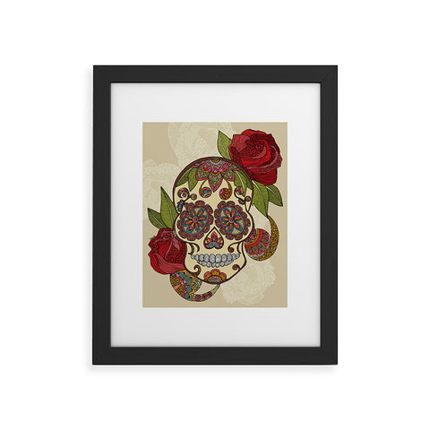 Valentina Ramos Sugar Skull Framed Art Print